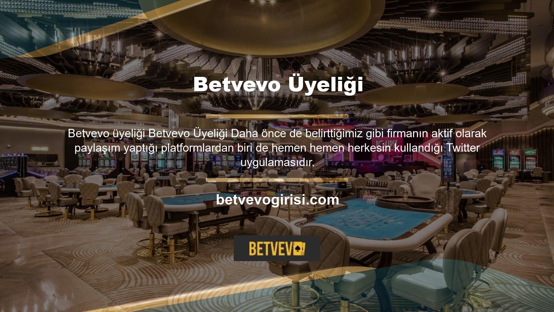 Betvevo Twitter'a üye olabilmek için elbette öncelikle başvuruda bulunmanız ve kayıt adımlarını başarıyla tamamlamanız gerekiyor